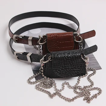 2019 Autumn Spring Luxury Alligator Pattern Waist Packs Women Multi-Functional Waist Belt Bag MIni Chain Messenger SHoulder Bag
2019 Autumn Spring Luxury Alligator Pattern Waist Packs Women Multi-Functional Waist Belt Bag MIni Chain Messenger SHoulder Bag