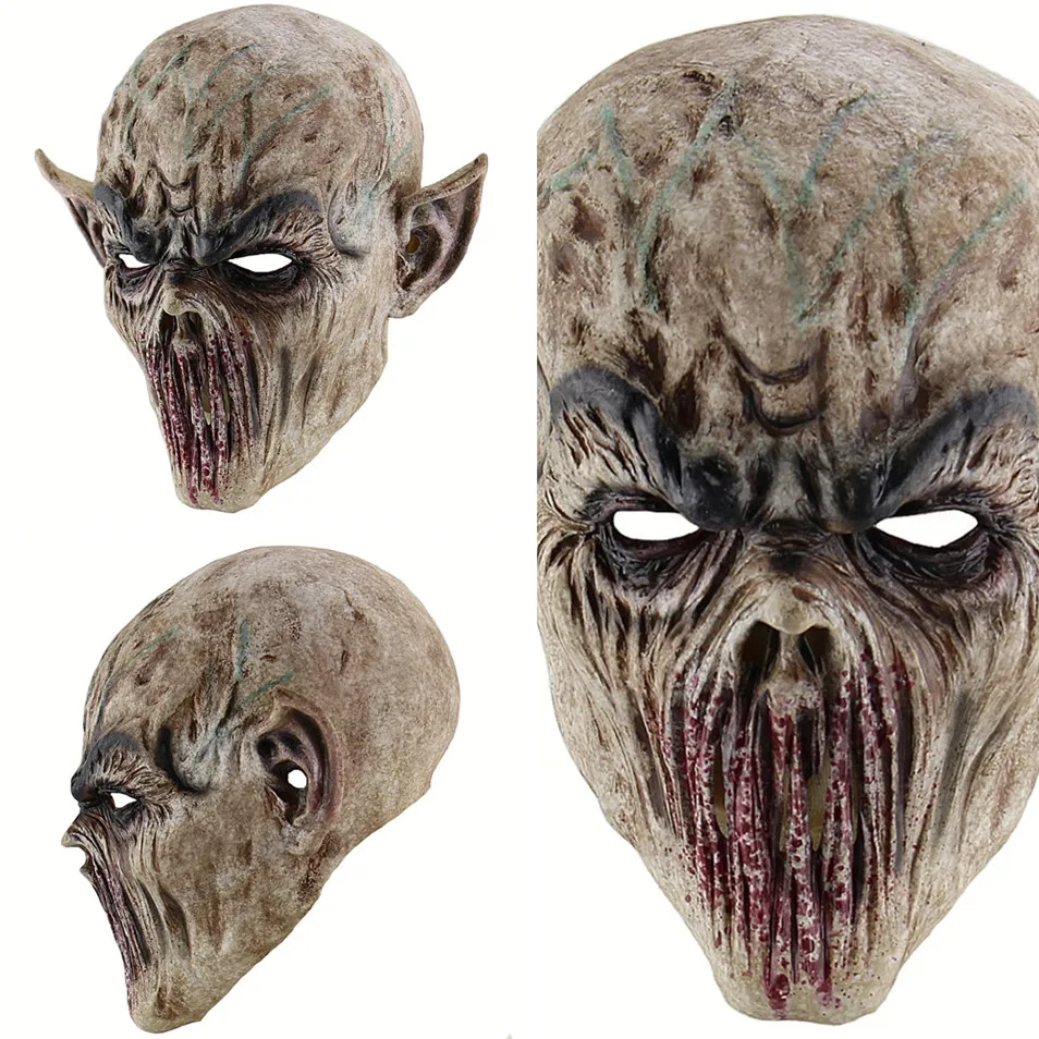 Zombie Monster Vampire Latex Mask Masque Party Full Head Cosplay Props Halloween Bloody Scary Horror Mask
Zombie Monster Vampire Latex Mask Masque Party Full Head Cosplay Props Halloween Bloody Scary Horror Mask