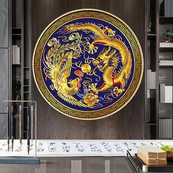 QIANZEHUI,DIY Diamond Embroidery,Round Diamond Full Dragon and phoenix, modern living room Diamond painting cross stitch
QIANZEHUI,DIY Diamond Embroidery,Round Diamond Full Dragon and phoenix, modern living room Diamond painting cross stitch