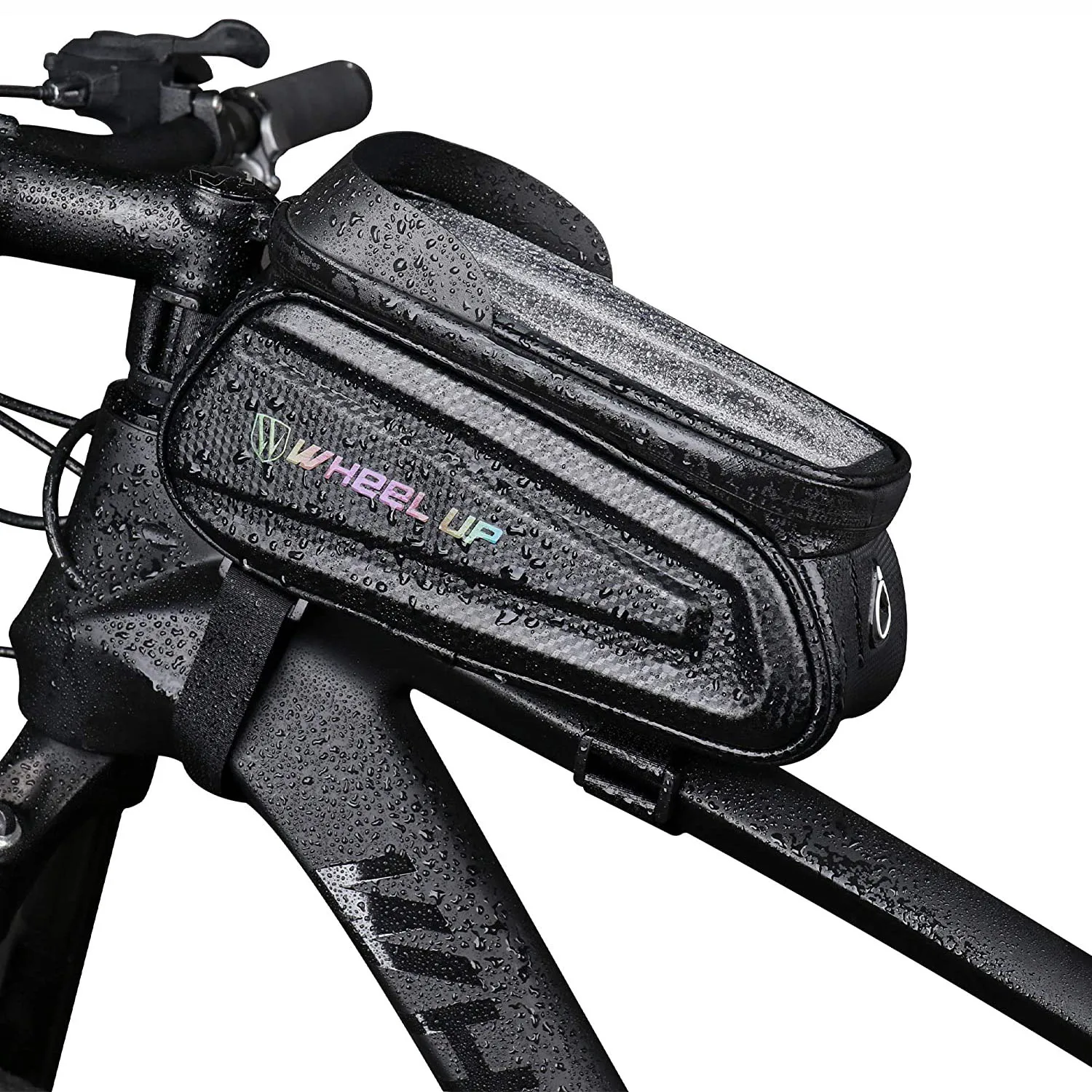 Bicycle Frame Bag Super Waterproof Bike Bag Large Capacity Eva Pressure-Resistant Handlebar Bag Suitable for phones Under 7 Inch
Bicycle Frame Bag Super Waterproof Bike Bag Large Capacity Eva Pressure-Resistant Handlebar Bag Suitable for phones Under 7 Inch