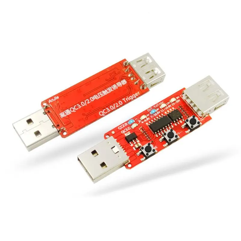 QC2.0/qc3.0 Tester Automatical Detect Phone Quick Charge Voltage Meter Simulator 6XDD
QC2.0/qc3.0 Tester Automatical Detect Phone Quick Charge Voltage Meter Simulator 6XDD