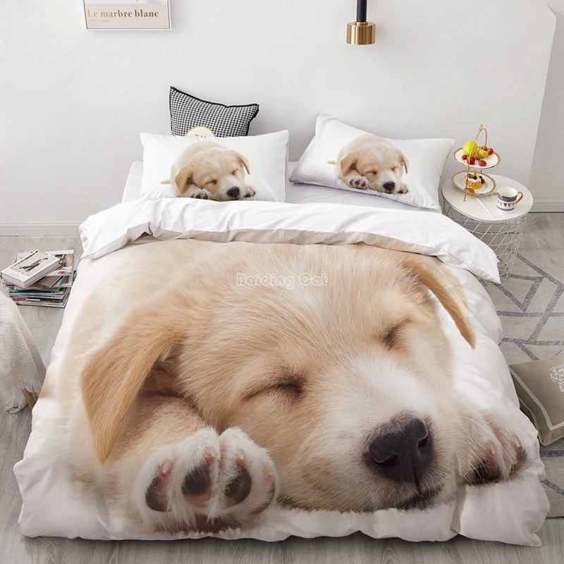 Lazy Pet Dog Pattern 3D Luxury Bedding Set Europe/USA/Australia Queen King Duvet Cover Sets Bed Linens Bedclothes Free Shipping
Lazy Pet Dog Pattern 3D Luxury Bedding Set Europe/USA/Australia Queen King Duvet Cover Sets Bed Linens Bedclothes Free Shipping