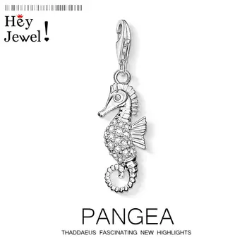 Original 925 Sterling Silver DIY Pendant Charm Seahorse Ocean DIY Bracelet Charm Gift Women Men for Jewelry Making Wholesale
Original 925 Sterling Silver DIY Pendant Charm Seahorse Ocean DIY Bracelet Charm Gift Women Men for Jewelry Making Wholesale