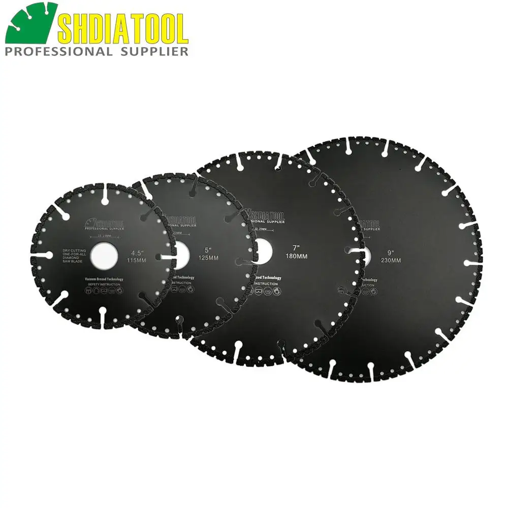 Vacuum Brazed Diamond saw blade Demolition blade disc for multi Purpose Cast Iron Rebar Aluminum concrete hard material
Vacuum Brazed Diamond saw blade Demolition blade disc for multi Purpose Cast Iron Rebar Aluminum concrete hard material