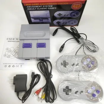 Super 8 bit mini game console Built-in NES 660 game console Support HDMI interface video game controller Wii handle
Super 8 bit mini game console Built-in NES 660 game console Support HDMI interface video game controller Wii handle