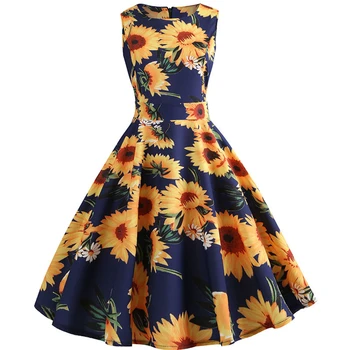 Women Summer Dress Sleeveless Floral Print A-Line Sexy Party Dresses Jurken Elegant Vintage Dress Belt Plus Size Sundress
Women Summer Dress Sleeveless Floral Print A-Line Sexy Party Dresses Jurken Elegant Vintage Dress Belt Plus Size Sundress