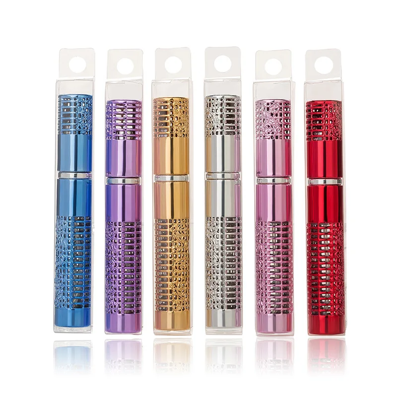 5ml Perfume Spray Bottle Portable Hollow Pattern Travel Bottles Oil Press Empty Container Perfume Atomizer Makeup Cosmetic Tools
5ml Perfume Spray Bottle Portable Hollow Pattern Travel Bottles Oil Press Empty Container Perfume Atomizer Makeup Cosmetic Tools
