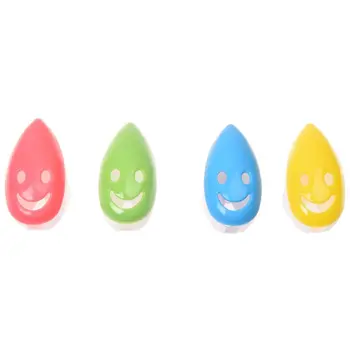 4 PCS Smile Face Antibacterial Toothbrush Cover Holder with Suction Cup Bath 
4 PCS Smile Face Antibacterial Toothbrush Cover Holder with Suction Cup Bath