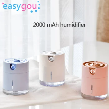 Wireless Air Humidifier USB Portbale Aroma Diffuser 2000mAh Battery Air Humidifier Purify Soothing LED Night Light Mist Maker
Wireless Air Humidifier USB Portbale Aroma Diffuser 2000mAh Battery Air Humidifier Purify Soothing LED Night Light Mist Maker