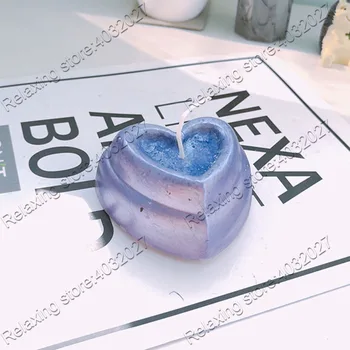 Creative Love Heart Shape Candle Molds 6 Cavities Cake Silicone Mould Aromatherapy Wax Candle Soap Mold
Creative Love Heart Shape Candle Molds 6 Cavities Cake Silicone Mould Aromatherapy Wax Candle Soap Mold