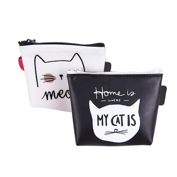 50PCS / LOT Cute Cat Silicone Key Bag Cartoon Female Student Creative Zero Wallet Simple Coin Purse Small Storage Bag 
50PCS / LOT Cute Cat Silicone Key Bag Cartoon Female Student Creative Zero Wallet Simple Coin Purse Small Storage Bag
