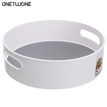 Kitchen Non-Slip Rotating Storage Tray Fruit Snack Dried Storage Plate Multifunctional Plastic Desktop Organizer For Bathroom
Kitchen Non-Slip Rotating Storage Tray Fruit Snack Dried Storage Plate Multifunctional Plastic Desktop Organizer For Bathroom