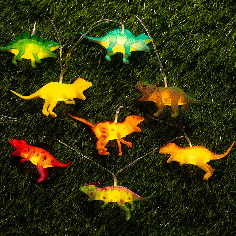 Creative 8 Leds Silicone Dinosaur Led String Lights Garland for Christmas Halloween Room Decorations Navidad Decor New Year Gift
Creative 8 Leds Silicone Dinosaur Led String Lights Garland for Christmas Halloween Room Decorations Navidad Decor New Year Gift