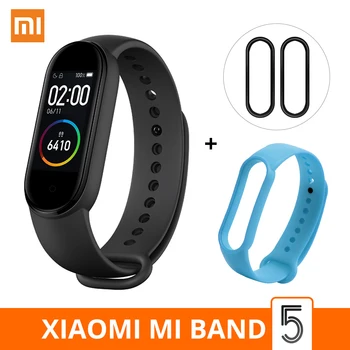 Xiaomi Mi Band 5 Smart Bracelet AMOLED Screen Waterproof Miband 5 Smartband Bluetooth Fitness Traker Sport Smart Band
Xiaomi Mi Band 5 Smart Bracelet AMOLED Screen Waterproof Miband 5 Smartband Bluetooth Fitness Traker Sport Smart Band