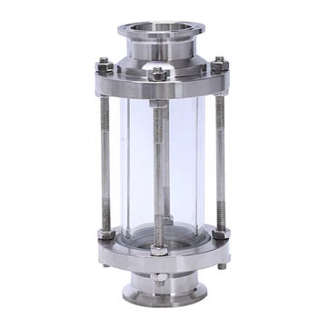 In-Line Sight Glass with Clamp End,Flow Sanitary Straight Sight Glass SUS316 1.5 Inch Tri Clamp Type (Flow Pipe OD 38MM)
In-Line Sight Glass with Clamp End,Flow Sanitary Straight Sight Glass SUS316 1.5 Inch Tri Clamp Type (Flow Pipe OD 38MM)