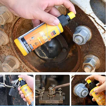 120ML Powerful All-Purpose Rust Cleaner Spray Derusting Spray Car Maintenance Household Cleaning Tools Anti-rust Lubricant #Y5
120ML Powerful All-Purpose Rust Cleaner Spray Derusting Spray Car Maintenance Household Cleaning Tools Anti-rust Lubricant #Y5