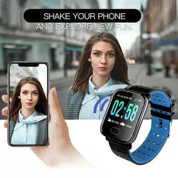 A6 Color Screen Smart Bracelet New Ip67 Waterproof Bluetooth Smartwatch Can Monitoring Real-time Heart Rate Blood Pressure Sleep
A6 Color Screen Smart Bracelet New Ip67 Waterproof Bluetooth Smartwatch Can Monitoring Real-time Heart Rate Blood Pressure Sleep
