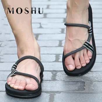 Sandalias Hombre Gladiator Sandals for Male Summer Beach Shoes Men Roman Water Shoes House Flip Flops Outdoor Slippers Slides 44
Sandalias Hombre Gladiator Sandals for Male Summer Beach Shoes Men Roman Water Shoes House Flip Flops Outdoor Slippers Slides 44