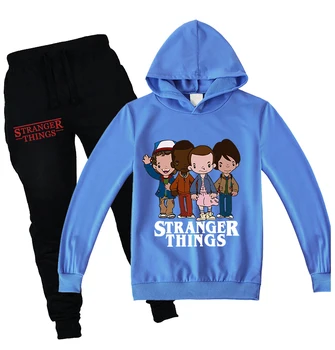 Stranger Things Two Piece Set Boys Long Sleeve Hoodies Long Pants Hot Sale Girls New Fashion Casual Hooded Tops Autumn Clothes
Stranger Things Two Piece Set Boys Long Sleeve Hoodies Long Pants Hot Sale Girls New Fashion Casual Hooded Tops Autumn Clothes