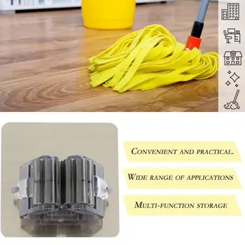 Wall Mounted Mop Holder Single Buckle Broom Hanger Storage Rack Shelf Organizer Hook Bathroom Kitchen Hanging Mop Storage Tool 
Wall Mounted Mop Holder Single Buckle Broom Hanger Storage Rack Shelf Organizer Hook Bathroom Kitchen Hanging Mop Storage Tool