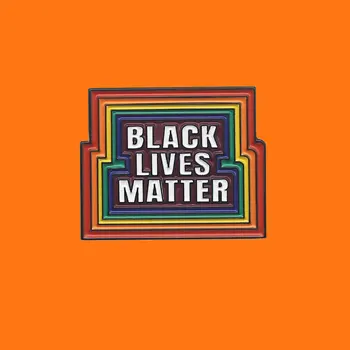 Black Lives Matter Enamel Pins Funny Rainbow Metal Cartoon Brooch Backpack Hat Bag Collar Lapel Badges Men Women Fashion Jewelry 
Black Lives Matter Enamel Pins Funny Rainbow Metal Cartoon Brooch Backpack Hat Bag Collar Lapel Badges Men Women Fashion Jewelry