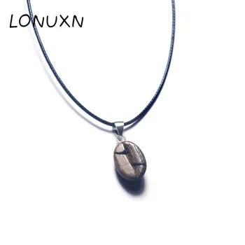 Boho Ethnic Necklace Pendant Ebony Wooden Cute Coffee beans pattern carving natural wood Black Long Rope Chain Sweater
Boho Ethnic Necklace Pendant Ebony Wooden Cute Coffee beans pattern carving natural wood Black Long Rope Chain Sweater