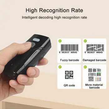 3-in-1Mini Portable Bluetooth USB Wired&Wireless 1D Barcode Scanner Bar Code scaner Reader for Mac Android iOS Tablet Computer 
3-in-1Mini Portable Bluetooth USB Wired&Wireless 1D Barcode Scanner Bar Code scaner Reader for Mac Android iOS Tablet Computer
