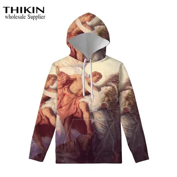 THIKIN Angel Oil Painting Pattern Hot Men/Women Hoodies Hip Hop Brand Hoodies Casual Sweatshirt with High Quality Male Hoodie
THIKIN Angel Oil Painting Pattern Hot Men/Women Hoodies Hip Hop Brand Hoodies Casual Sweatshirt with High Quality Male Hoodie