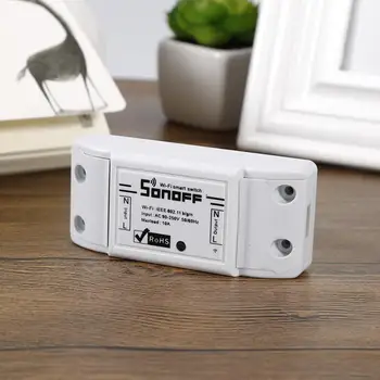SONOFF Basic R2 Wifi Switch For Alexa For Google Home Timer 10A/2200W Wireless Remote Switch Smart Automation Module