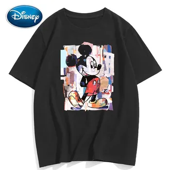 Disney Chic Fashion Mickey Mouse Cartoon Print Couples Unisex Women T-Shirt O-Neck Pullover Short Sleeve Cotton Tee Top 10 Color
Disney Chic Fashion Mickey Mouse Cartoon Print Couples Unisex Women T-Shirt O-Neck Pullover Short Sleeve Cotton Tee Top 10 Color