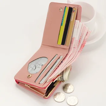 Japanese Multi-function Women's Mini Wallet Candy Color Heart-shaped Embroidery Women Short Wallet Cute Coin Purse Card Package
Japanese Multi-function Women's Mini Wallet Candy Color Heart-shaped Embroidery Women Short Wallet Cute Coin Purse Card Package
