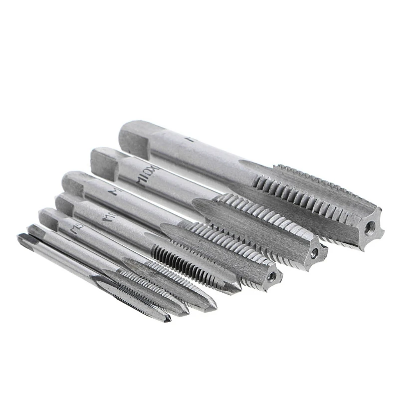 Drop Shipping 8 Pcs Hand Screw Thread Metric Plug Tap Set M3-M12 With Adjustable Tap Wrench
Drop Shipping 8 Pcs Hand Screw Thread Metric Plug Tap Set M3-M12 With Adjustable Tap Wrench