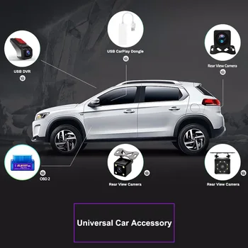 Universal Car Accessory Tools+OBD2+DAB receiver+CARPLAY+USB DVR+Rear view Camera For Android Navigation
Universal Car Accessory Tools+OBD2+DAB receiver+CARPLAY+USB DVR+Rear view Camera For Android Navigation
