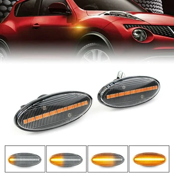 Car Dynamic LED Side Marker Turn Signal Light Lamp for Nissan Qashqai Juke X-Trail
Car Dynamic LED Side Marker Turn Signal Light Lamp for Nissan Qashqai Juke X-Trail