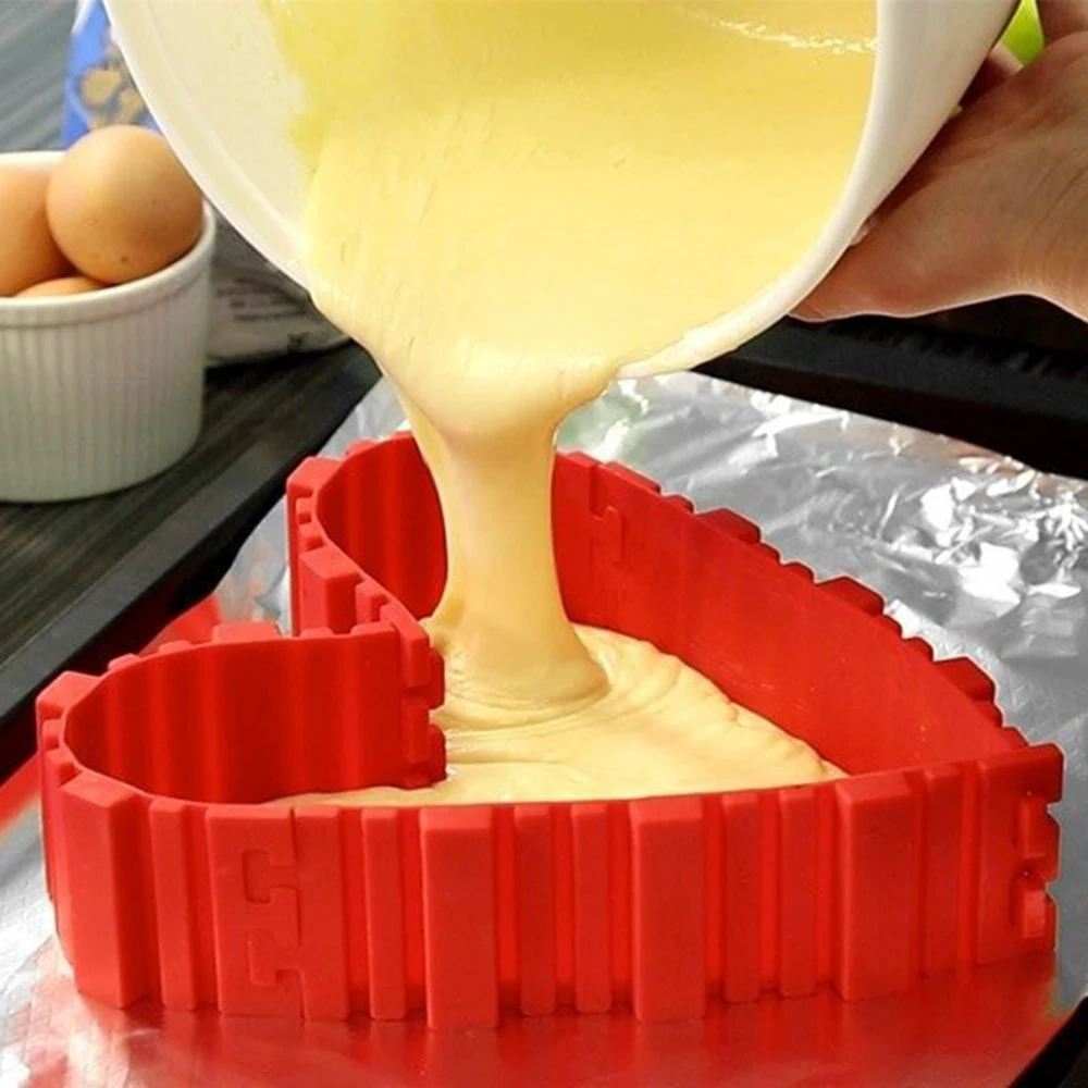 DIY Puzzle Silicone Mold Bread Cake Pan Cake Mold Silicone Form Baking Tool 4Pcs/Set Magic Cake Mold Multi Style 
DIY Puzzle Silicone Mold Bread Cake Pan Cake Mold Silicone Form Baking Tool 4Pcs/Set Magic Cake Mold Multi Style