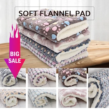 Soft Flannel Thickened Fleece Pad Pet Blanket Bed Mat For Puppy Dog Cat Sofa Cushion Home Rug Keep Warm Sleeping Cover
Soft Flannel Thickened Fleece Pad Pet Blanket Bed Mat For Puppy Dog Cat Sofa Cushion Home Rug Keep Warm Sleeping Cover