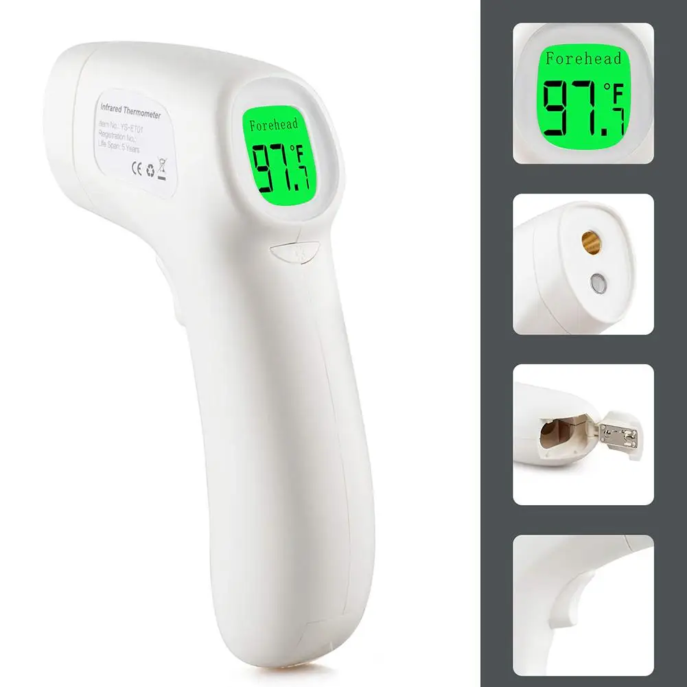 Muti-fuction Baby/Adult Digital Termomete Infrared Forehead Body Thermometer Gun Non-contact Temperature Measurement Device
Muti-fuction Baby/Adult Digital Termomete Infrared Forehead Body Thermometer Gun Non-contact Temperature Measurement Device