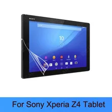 Protecteur d'écran LCD transparent, Film de protection pour tablette Sony Xperia Z4, 10.1 pouces=
