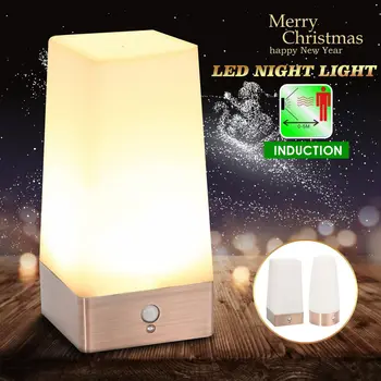 PIR Infrared Motion Sensor LED Night Light Wireless Table Bed Lamp Battery Operated For Indoor Wardrobe Kids Room Lighting
PIR Infrared Motion Sensor LED Night Light Wireless Table Bed Lamp Battery Operated For Indoor Wardrobe Kids Room Lighting