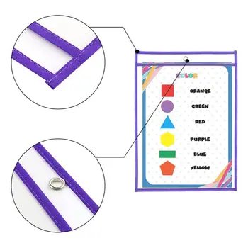 10Pcs Dry Erase File Folder Document Bag For Reusable Writing And Wiping Bags For Office And School Supplies
10Pcs Dry Erase File Folder Document Bag For Reusable Writing And Wiping Bags For Office And School Supplies