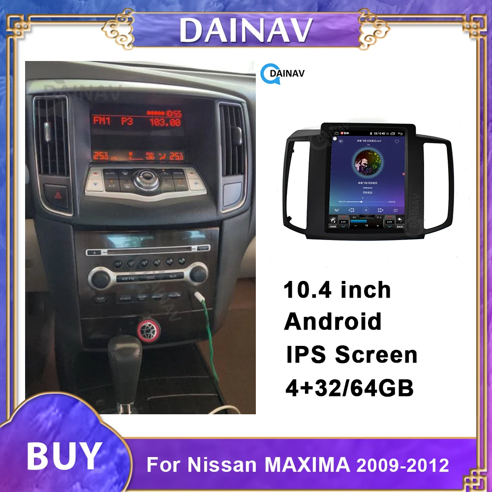 10.4 inch Vertical Screen2 Din Android Car Radio For Nissan maxima 2014 Car Autoradio GPS Navigation Multimedia DVD player
10.4 inch Vertical Screen2 Din Android Car Radio For Nissan maxima 2014 Car Autoradio GPS Navigation Multimedia DVD player
