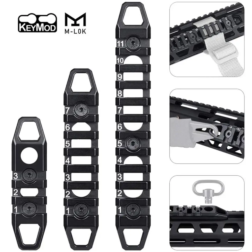 Tactical 3-7-11 Slot Rail Base Set M-LOK/ Keymod Aluminum Picatinny Rail Airsoft Hunting Rifle Handguard Section Military Mount
Tactical 3-7-11 Slot Rail Base Set M-LOK/ Keymod Aluminum Picatinny Rail Airsoft Hunting Rifle Handguard Section Military Mount