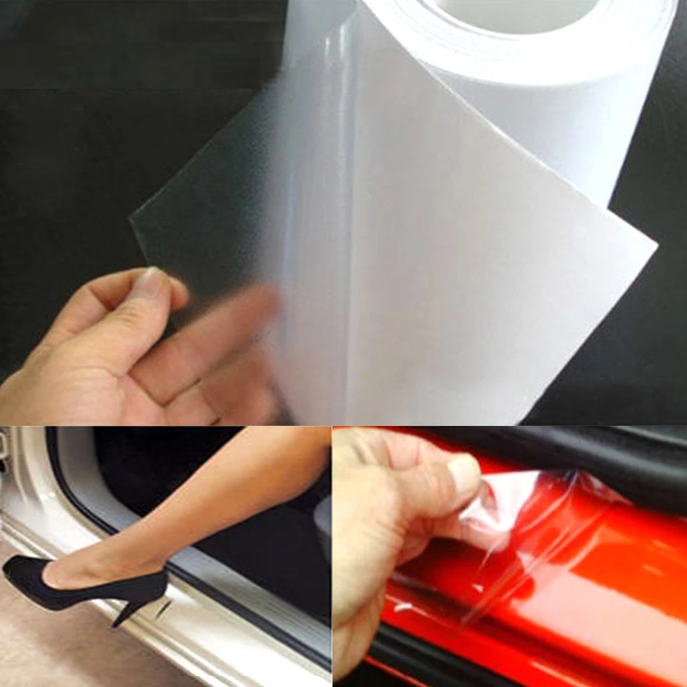 300CMx15CM Car Protection Film Clear Car Bumper Hood Paint Protector Vinyl Film Sheet Car Door Edge Anti-Scratch Protection Film
300CMx15CM Car Protection Film Clear Car Bumper Hood Paint Protector Vinyl Film Sheet Car Door Edge Anti-Scratch Protection Film