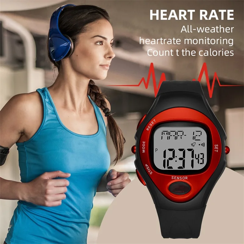 SYNOKE Multi-function Sports Electronic Watch Heart Rate Monitoring Calorie Chronograph Boy Girl Waterproof Digital Watch
SYNOKE Multi-function Sports Electronic Watch Heart Rate Monitoring Calorie Chronograph Boy Girl Waterproof Digital Watch