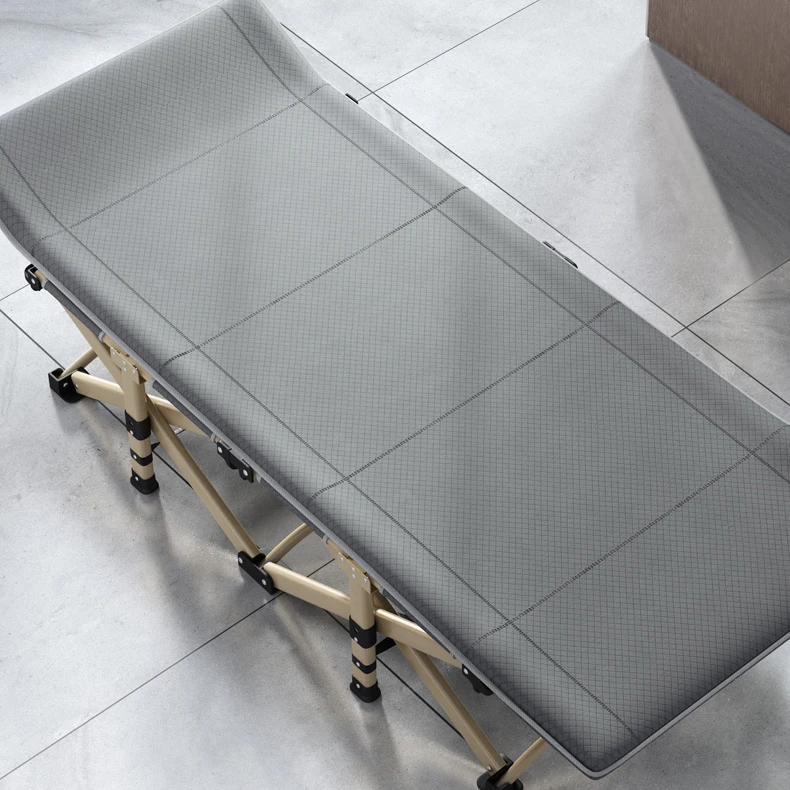 Folding Bed Single Home Lunch Break Nap Adult Office Simple Recliner Multifunctional Portable Camp Bed 
Folding Bed Single Home Lunch Break Nap Adult Office Simple Recliner Multifunctional Portable Camp Bed