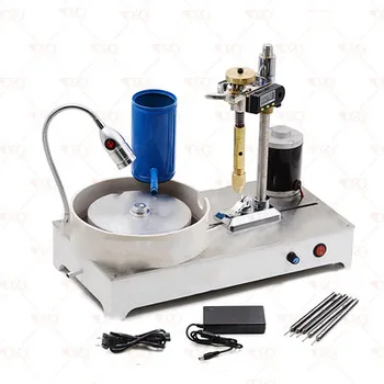 Stainless Steel Lapidary Machine 0-1800Rpm Faceted Gemstone Polishing Machine 120W Jade Processing Equipment
Stainless Steel Lapidary Machine 0-1800Rpm Faceted Gemstone Polishing Machine 120W Jade Processing Equipment
