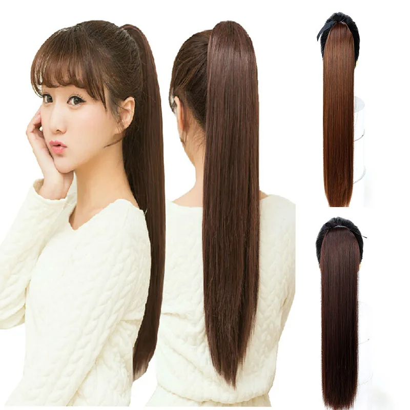 Lupu22 "African Natural Wig Ponytail Heat Resistant Synthetic Fiber Girl Straight Drawstring Black / Brown Clip
Lupu22 "African Natural Wig Ponytail Heat Resistant Synthetic Fiber Girl Straight Drawstring Black / Brown Clip
