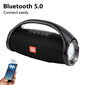 Portable Bluetooth Speaker Outdoor Wireless Column 3D Stereo Phone Subwoofer Music Center Subwoofer for Computer with TF FM AUX
Portable Bluetooth Speaker Outdoor Wireless Column 3D Stereo Phone Subwoofer Music Center Subwoofer for Computer with TF FM AUX