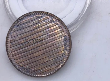 Early United States Of America 1785 USA Bar Cents Copper Post DECLARATION Token Copy Coin With Plain Edge
Early United States Of America 1785 USA Bar Cents Copper Post DECLARATION Token Copy Coin With Plain Edge
