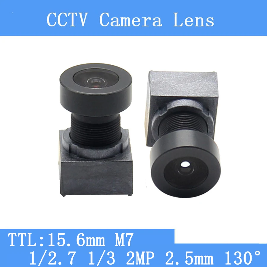 

PU`Aimetis 10pcs Wide-Angle 1/3"1/2.7 Mini Lens For CCTV Security HD 1.8mm M7